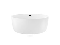 Отдельностоящая круглая акриловая ванна Wellsee Pour Plus 237101003