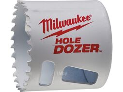 Коронка биметаллическая 52мм с добавлением кобальта MILWAUKEE