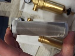 Фильтр самоочищающийся промывной латунный 1/2", 100 микрон AV Engineering AVE115701