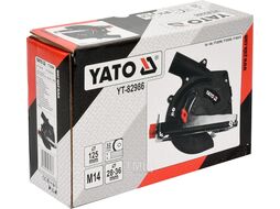 Кожух защитный с пылеотводом для углошлифмашины (болгарки) d 125мм Yato YT-82986