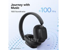 Наушники Baseus A00050402113-00 Bowie H1i Noise-Cancellation Wireless Headphones Cluster Black