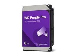 Жесткий диск WD SATA-III 14TB WD142PURP Surveillance Purple Pro (7200rpm) 512Mb 3.5"