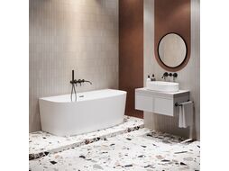 Пристенная акриловая ванна Wellsee Belle Spa 2.0 235804003