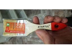 Кисть плоская 2"-50мм STARTUL STANDART+ (флейцевая малярная, удлиненная щетина, утолщенная рукоять)