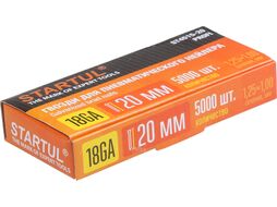 Гвозди тип 18GA 20мм (5000шт) STARTUL PROFI (ST4515-20) (для пневмостеплера, сечение 1,25х1,00мм)