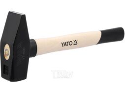 Молоток слесарный с деревянной ручкой Yato 2000гр YT-4500