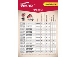 Фреза пазовая прямая 18х25 мм WORTEX