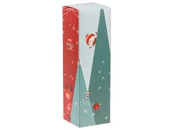 Термос, 500 мл, нержавеющая сталь, MERRY CHRISTMAS, темно-бирюзовый, PERFECTO LINEA