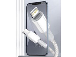 Кабель Baseus Tungsten Gold Fast Charging Data Cable Type-C to iP PD 20W 2m Black (CATLWJ-A01)