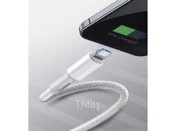 Кабель Baseus Tungsten Gold Fast Charging Data Cable Type-C to iP PD 20W 2m Black (CATLWJ-A01)