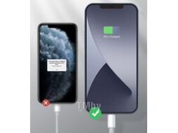 Кабель Baseus Tungsten Gold Fast Charging Data Cable Type-C to iP PD 20W 2m Black (CATLWJ-A01)