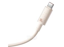 Кабель Baseus P10360202421-00 Habitat Series Fast Charging Cable Type-C to Type-C 100W 1m Wheat Pink