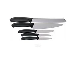 Набор ножей кухон. Victorinox Swiss Classic Kitchen 6.7133.5G компл.: 5шт черный подар.коробка