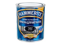 Краска Hammerite Гладкая RAL9005 Черная 0,75л