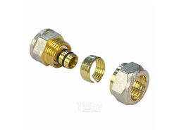 Соединитель обжимной с переходом на ВР 16 x 1/2" Valfex VF.302.N.016012