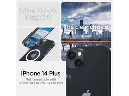 Чехол для телефона Spigen Ultra Hybrid Mag Magsafe iPhone 14 Plus White (ACS04902)