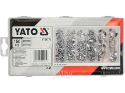 Гайки типа «барашек», набор 150 пр Yato YT-06776