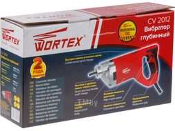 Вибратор глубинный WORTEX CV 2012 в кор. (220 В, 1200 Вт, БЕЗ ВАЛА, БЕЗ НАКОНЕЧНИКА, замена вибратора глубинного СV 1512)