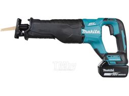 Сабельная пила DJR187RTE аккумуляторная (18В / 2*5,0Ah / Кейс), MAKITA DJR187RTE