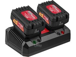 Зарядное устройство WORTEX FC 2115-2 ALL1 (18 В, 2.0 А + 2.0 A, 2 слота, стандартная зарядка)
