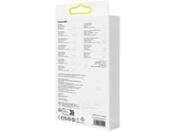 Кабель Baseus CATS010402 Explorer Series Fast Charging Cable with Smart Temperature Control USB to Type-C 100W 1m White