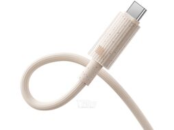 Кабель Baseus P10360202421-01 Habitat Series Fast Charging Cable Type-C to Type-C 100W 2m Wheat Pink
