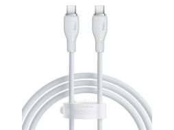 Кабель Baseus P10355702221-00 Pudding Series Fast Charging Cable Type-C to Type-C 100W 1.2m Stellar White