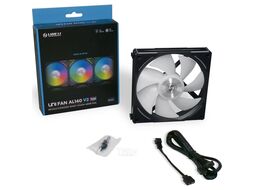Вентилятор для корпуса Lian Li UNI FAN AL140 V2 Черный (G99.14ALV21B.00)
