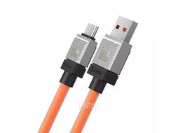 Кабель Baseus CAKW000607 CoolPlay Series Fast Charging USB to Type-C 100W 1m Orange