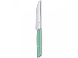 Нож кухонный Victorinox Swiss Modern 6.9006.1241 стальной для стейка лезв.120мм прямая заточка мятный