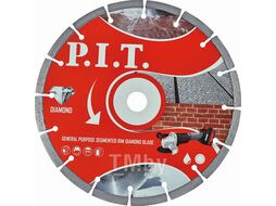 Диск алмазный отрезной (сегментированный) 230x22,2x1,4 мм PIT ACTW02-G230