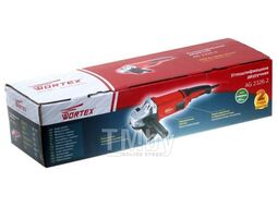УШМ (болгарка) двуручная WORTEX AG 2326-2 в кор. (2100 Вт, диск 230х22 мм, плавный пуск, поворотная рукоятка)