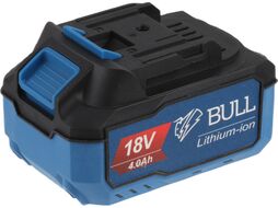 Аккум. ударный гайковерт BULL SC 1804 в чем. (18.0 В, 1 акк., 4.0 А*ч, посадочн. квадрат 1/2 ", 400 Нм, вес 2.0 кг, кейс)