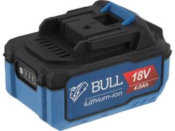 Аккум. ударный гайковерт BULL SC 1804 в чем. (18.0 В, 1 акк., 4.0 А*ч, посадочн. квадрат 1/2 ", 400 Нм, вес 2.0 кг, кейс)