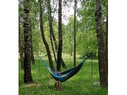 Гамак подвесной, 220х160 см, синий, Garden (Гарден), ARIZONE