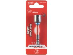 Магнитная торцевая насадка SHOCKWAVE™ c хвостовиком 1/4" Hex - HEX10 x 65 мм MILWAUKEE 4932492441