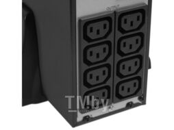 ИБП Powerman Online RT 1000 (900W, 2U/stand, 2x12V/9Ah, 8xIEC320, LCD, USB, RS232, SNMP)