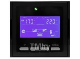 ИБП Powerman Online RT 1000 (900W, 2U/stand, 2x12V/9Ah, 8xIEC320, LCD, USB, RS232, SNMP)
