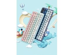 Механическая клавиатура UGREEN FUN+ Mechanical Keyboard KU101 Pink (15227)