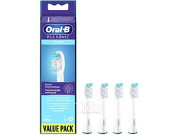 Насадки для зубных щеток Oral-B Pulsonic Clean 4шт (SR32C) (сменная насадка, для Oral-B Pulsonic, 4 шт)