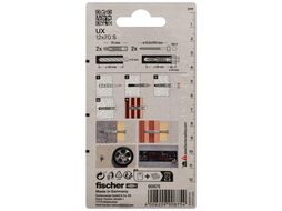 Дюбель универсальный Fischer UX 12x70 S с шурупом с шестигранной головой (2шт упак.) (90875)