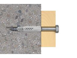 Дюбель универсальный Fischer UX 12x70 S с шурупом с шестигранной головой (2шт упак.) (90875)