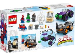 Конструктор LEGO Marvel Схватка Халка и Носорога на грузовиках (10782) (Marvel, рекомендуемый возраст 4 лет, 110 деталей)