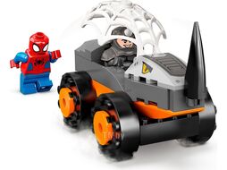 Конструктор LEGO Marvel Схватка Халка и Носорога на грузовиках (10782) (Marvel, рекомендуемый возраст 4 лет, 110 деталей)