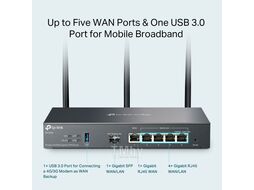 VPN‑маршрутизатор Omada с гигабитными портами и поддержкой Wi‑Fi AX3000 TP-Link ER706W