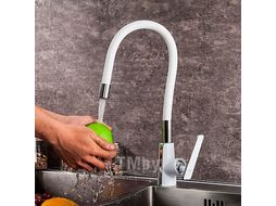 Смеситель для кухни с гибким изливом Frap F4458