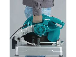 Отрезная пила по металлу MAKITA LW 1400 в кор. (2200 Вт, 355х25.4 мм, глуб. до 127 мм,)