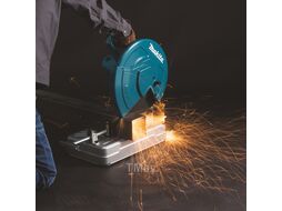 Отрезная пила по металлу MAKITA LW 1400 в кор. (2200 Вт, 355х25.4 мм, глуб. до 127 мм,)