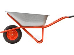 Тачка строительная ECO WB301-1 (130л, 300кг, 1 пневмоколесо 4.00-8) (130л, 300кг, 1 пневмоколесо 4.00-8)