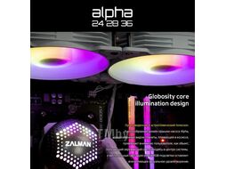 Кулер Zalman ALPHA 24 White (All socket, PWM)